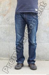 Leg Man White Casual Jeans Average